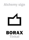 Alchemy: BORAX (Tinkal)